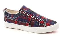 Load image into Gallery viewer, Corky Navy Tartan