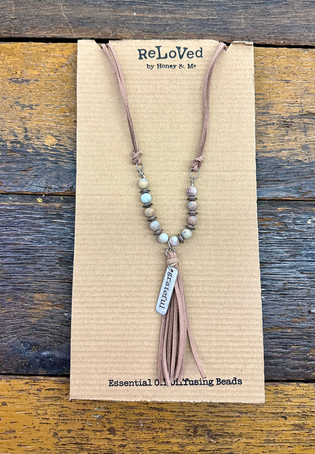 ReLoved Grateful Tassel Necklace