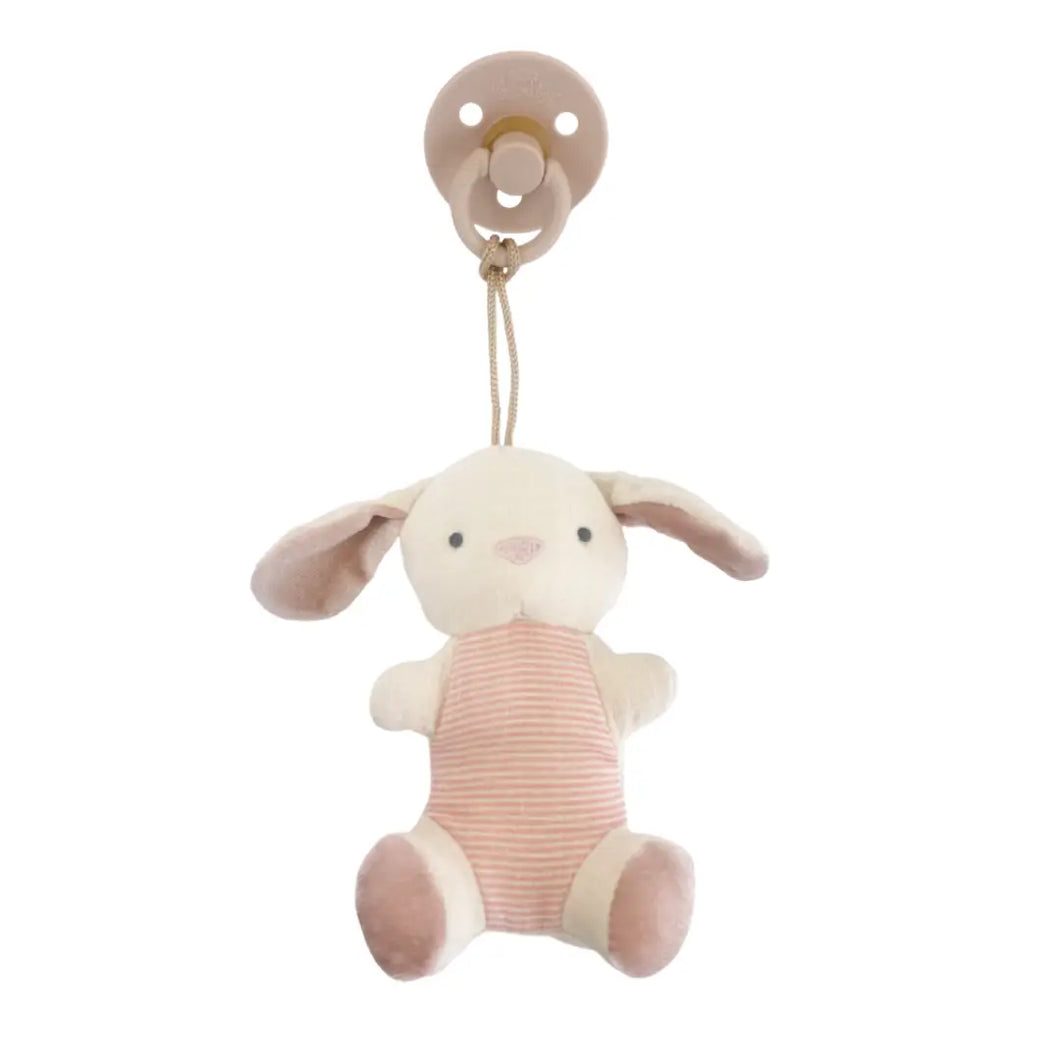Bitzy Bunny Pal & Natural Pacifier