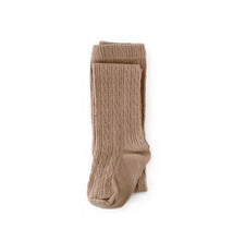 Load image into Gallery viewer, Little Stocking Co Cable Knit Tights