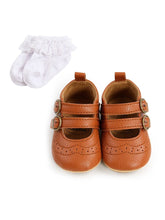 Load image into Gallery viewer, Two Strap Mary Jane Infant Shoes