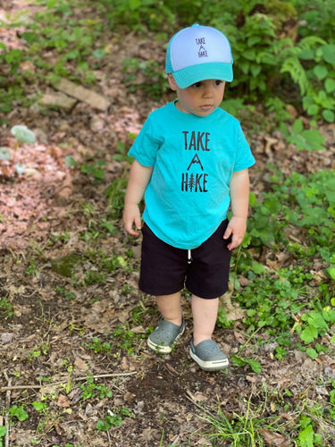 Aqua Take A Hike Tee