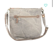 Load image into Gallery viewer, Canvas &amp; Fur Shoulder Bag