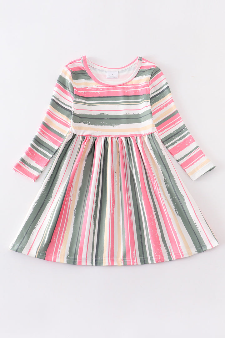 Pastel Stripe Dress