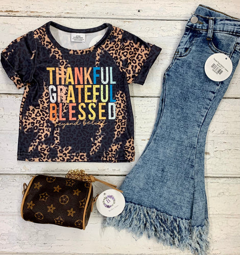 Thankful Grateful Blessed Tee