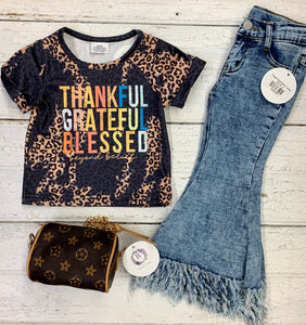 Thankful Grateful Blessed Tee