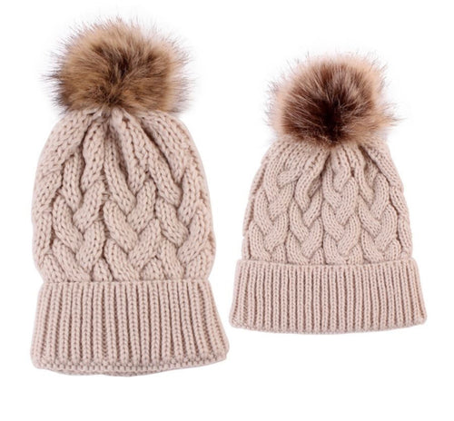 Fur Pom Hats