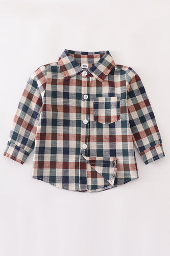 Plaid Button Shirt