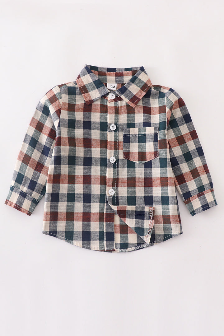 Plaid Button Shirt
