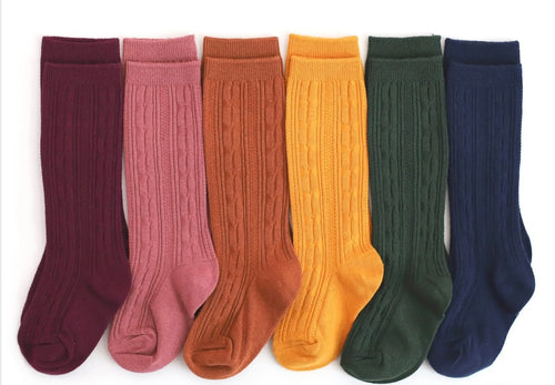 Little Stocking Co Cable Knit Socks