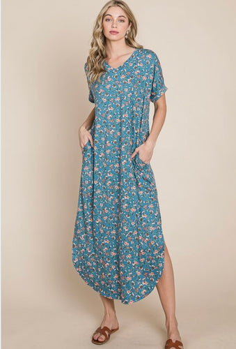Blooms Floral Maxi Dress