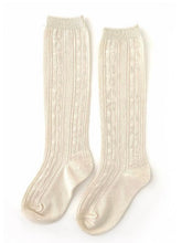 Load image into Gallery viewer, Little Stocking Co Cable Knit Socks