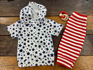 Patriotic Hoodie Set