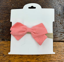 Load image into Gallery viewer, Linen Bows