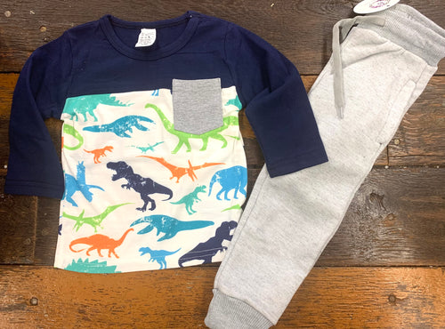 Dinosaur Pocket Tee