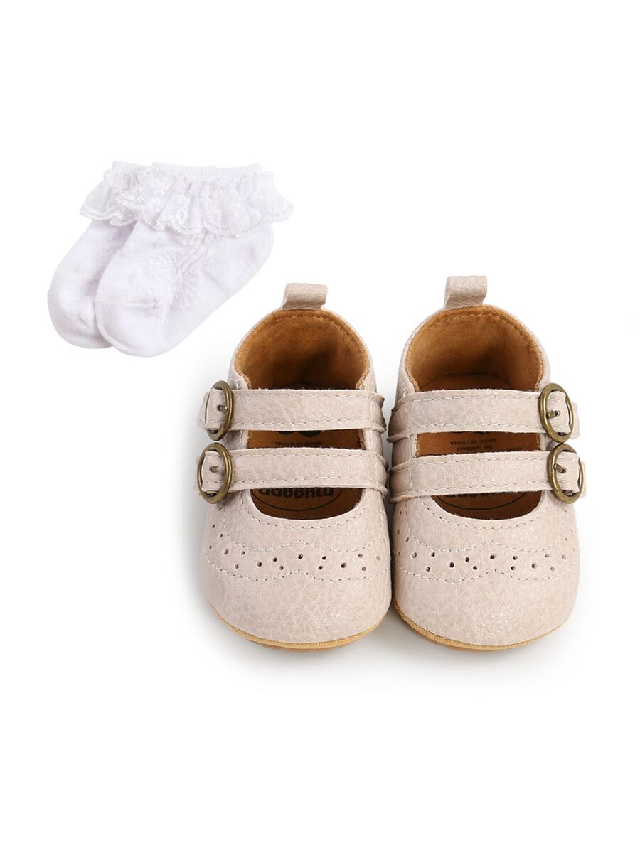 Two Strap Mary Jane Infant Shoes