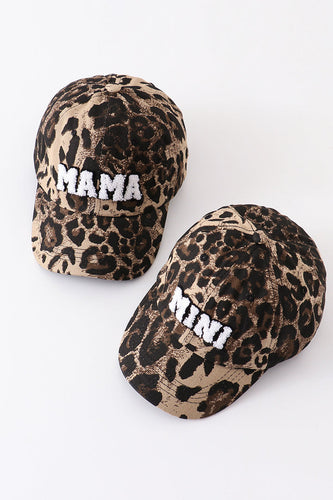 Leopard Mama & Mini Hats