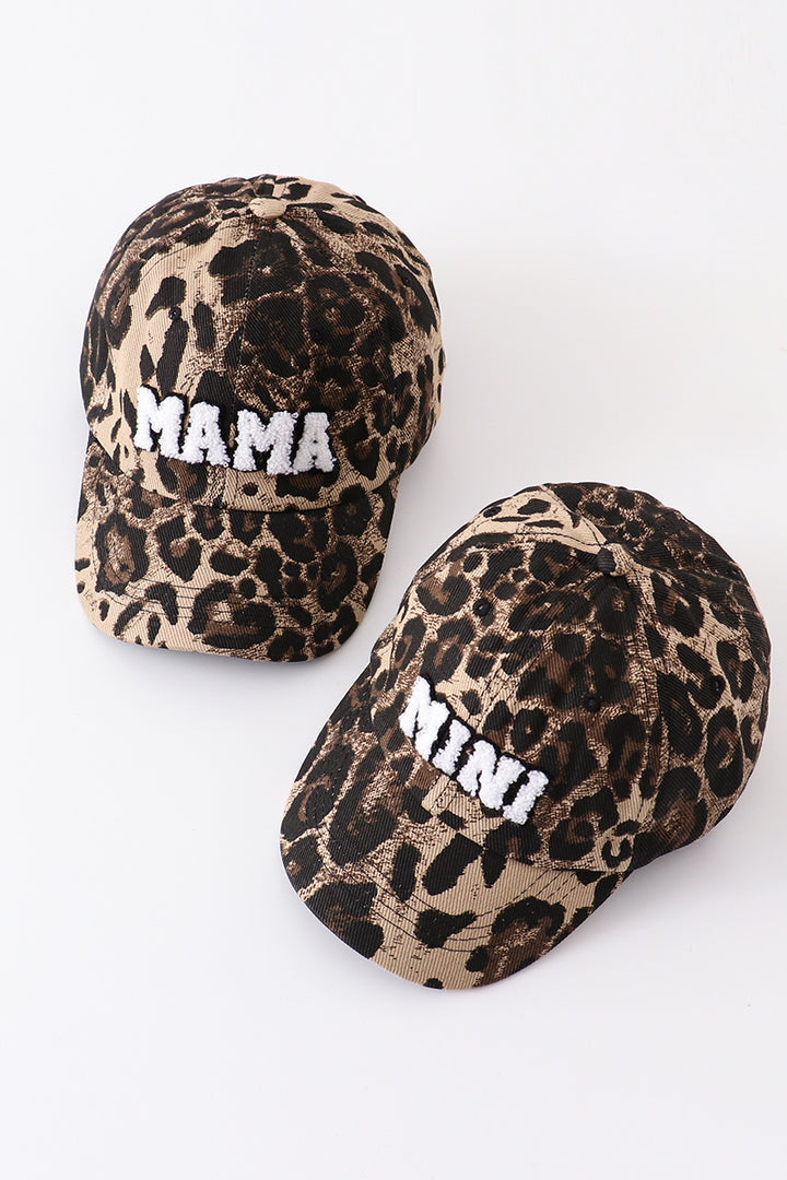 Leopard Mama & Mini Hats