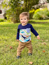 Load image into Gallery viewer, Dinosaur Pocket Tee