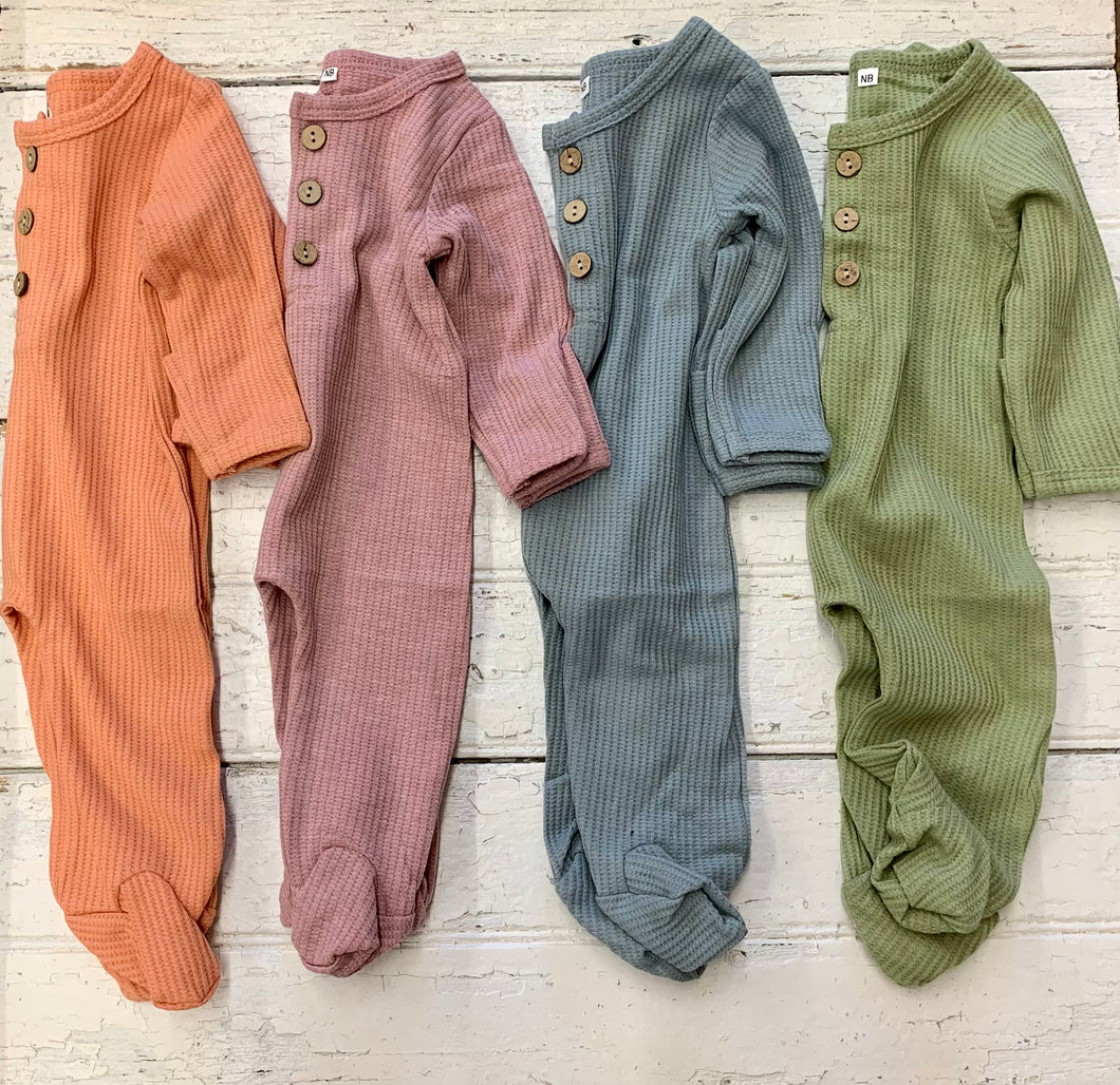 Sage Waffle Sleeper
