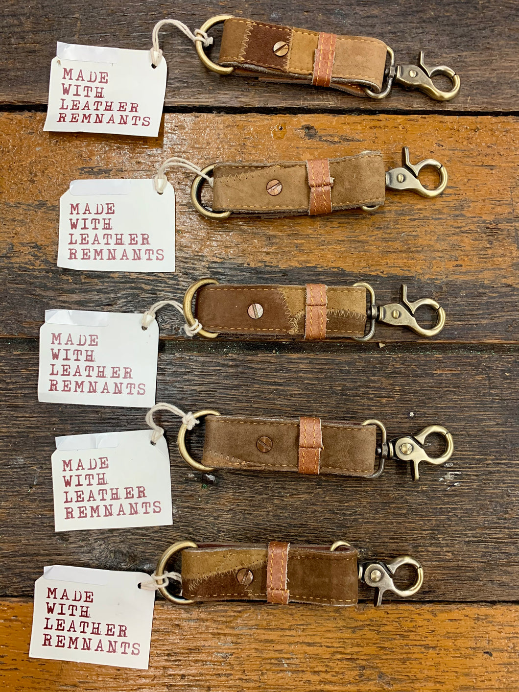 Leather Key Chains by VAAN & CO