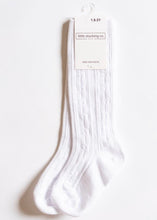 Load image into Gallery viewer, Little Stocking Co Cable Knit Socks