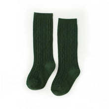 Load image into Gallery viewer, Little Stocking Co Cable Knit Socks