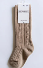 Load image into Gallery viewer, Little Stocking Co Cable Knit Socks
